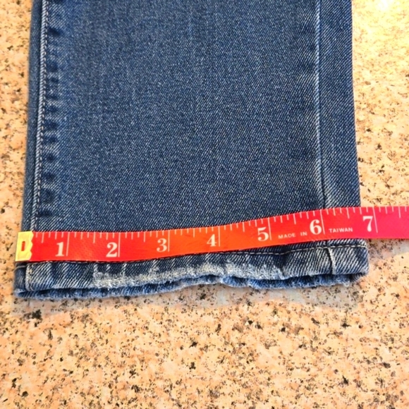 Fashion Nova Men Straight Leg Dark Wash Jeans Size 42 (30L) 5 Pocket - Picture 16 of 16